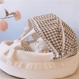 Adorable Cradle Semi-Enclosed Cat Bed 31 Adorable Cradle Semi-Enclosed Cat Bed - Image 12