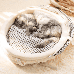 Adorable Cradle Semi-Enclosed Cat Bed 35 Adorable Cradle Semi-Enclosed Cat Bed - Image 16