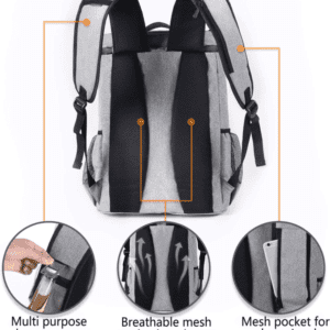 Backpack Cooler Leakproof Insulated Waterproof Backpack Cooler Bag, Lightweight Soft Beach Cooler Backpack for Men Women to Work Lunch Picnics Camping Hiking, 30 Cans 12 Backpack Cooler Leakproof Insulated Waterproof Backpack Cooler Bag, Lightweight Soft Beach Cooler Backpack for Men Women to Work Lunch Picnics Camping Hiking, 30 Cans - Image 5