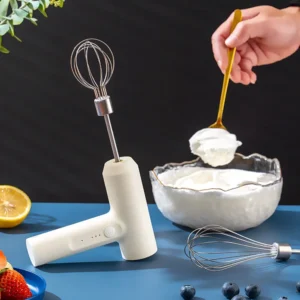Wireless Electric Food Mixer – 3-Speed Portable Egg Beater & Dough Mixer - Image 5