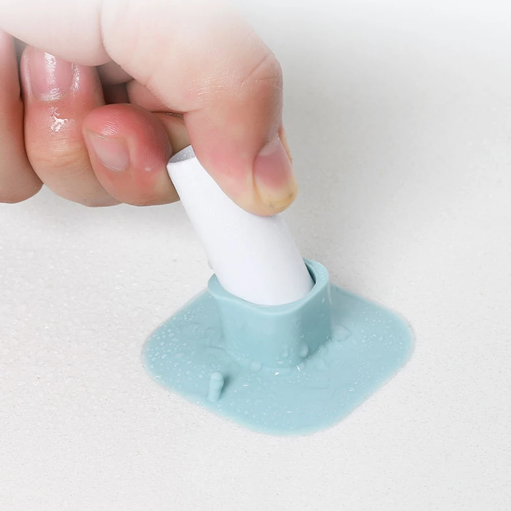 Soap Holder Bathroom – Leaf Shape Draining Soap Box with Suction Base 16 kf H59803dd885ed439598cff68fdd09ddcf9