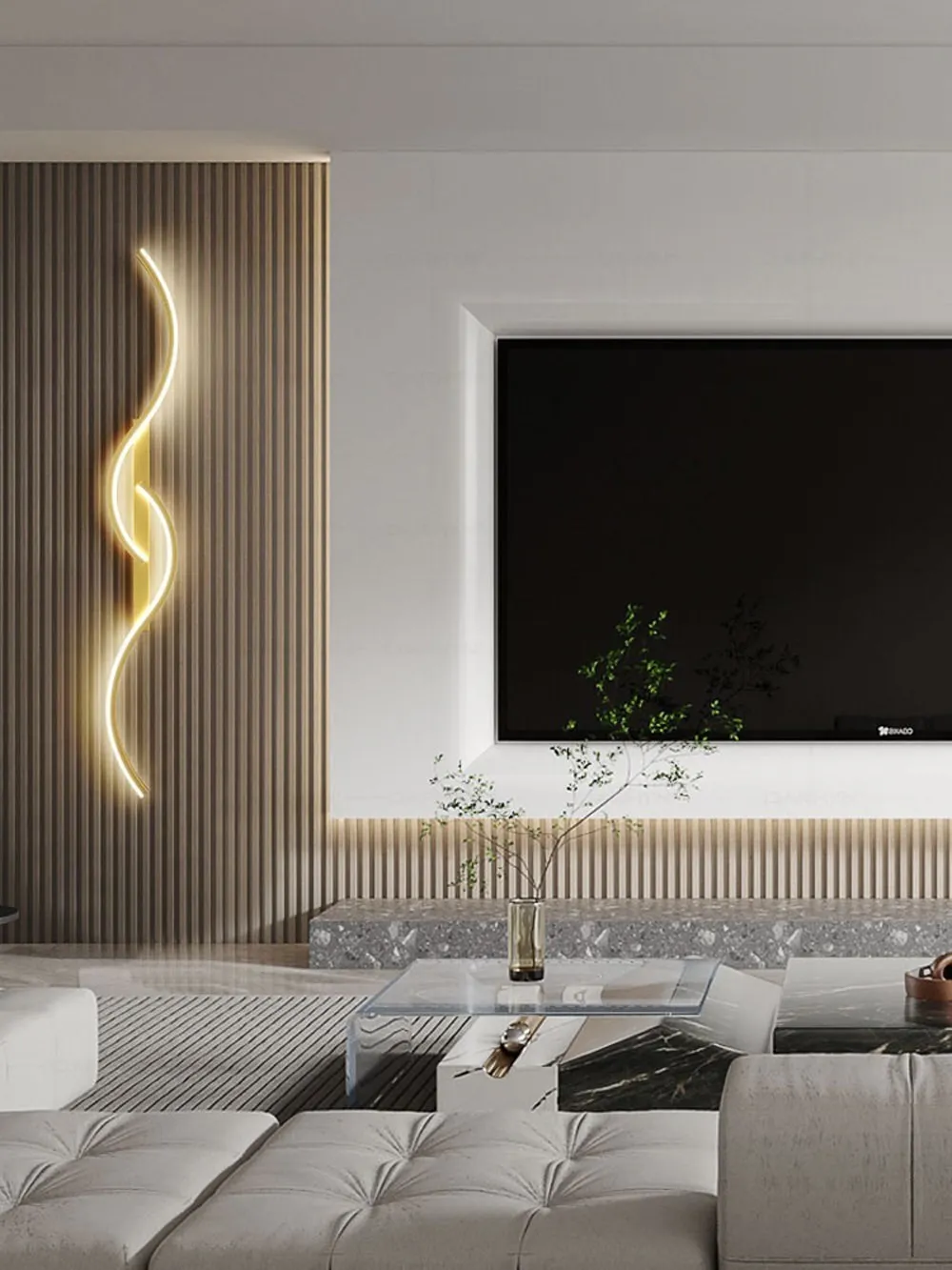 Wall Light Fixture – Modern LED Long Strip Sconce for Bedroom & Living Room 20 kf S08282ce6c1124d3988f16a39fb7144a35