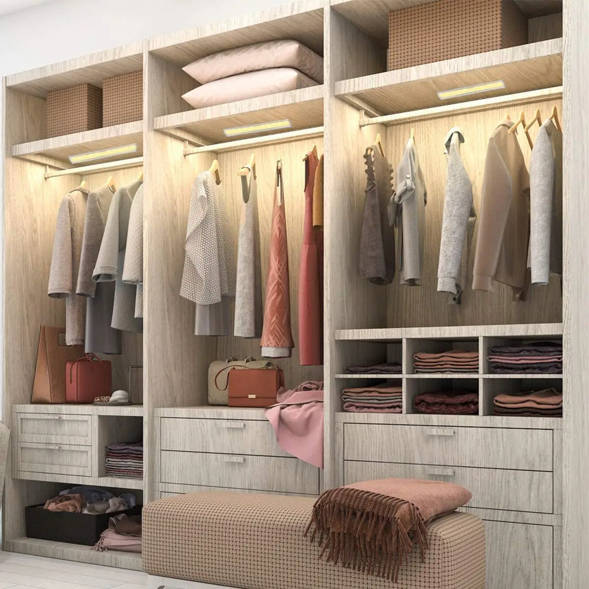 Motion Sensor Night Light – USB Rechargeable Wireless LED Lamp 31 kf S0af1d0d320be4aae95094ed1756358c6h