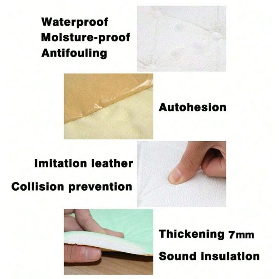 3D Wall Panels – Self-Adhesive Foam Wallpaper for Kids Room & Living Room 15 kf S4d7b8dd9e7104fd2bfb0a8165e7a6e394