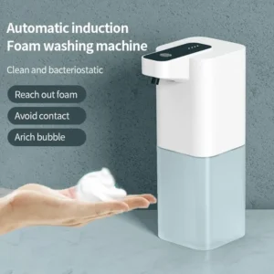 Automatic Soap Dispenser – Touchless USB Rechargeable Foaming Dispenser for Bathroom and Kitchen 10 Automatic Soap Dispenser – Touchless USB Rechargeable Foaming Dispenser for Bathroom and Kitchen - Image 5
