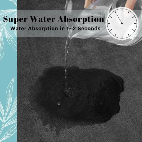 Bath Mat Shower – Soft Memory Foam, Absorbent & Non-Slip Bathroom Rug for Shower Floors 2 kf S73784c9618484040aeeb775829f34e1eq