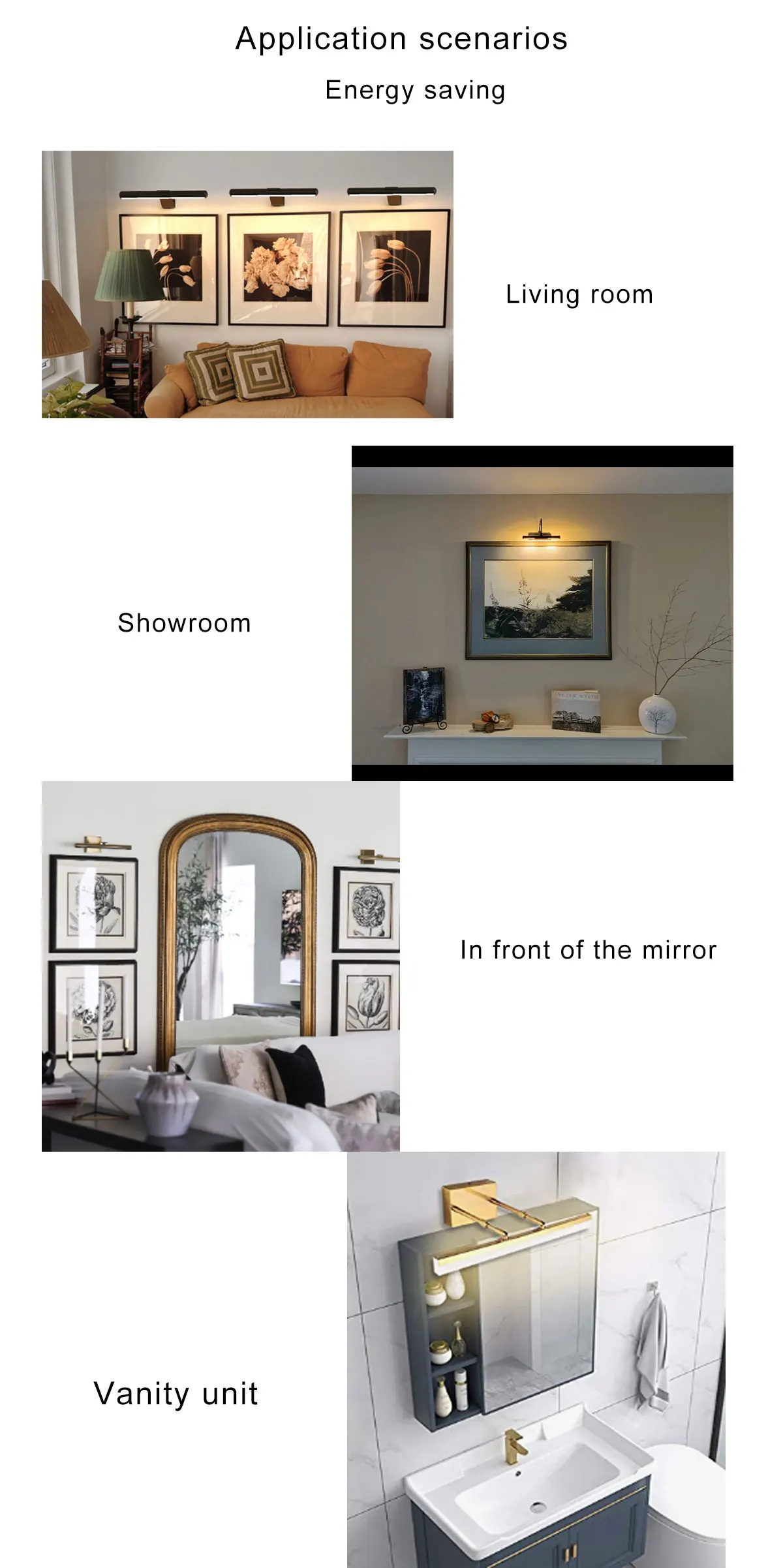 Modern Vanity Light – Dimmable LED Wall Lamp for Bathroom Mirror, Waterproof Wall-Mounted Fixture 24 kf S80bb12699d6d4c8a957cb7f262a3a16cu