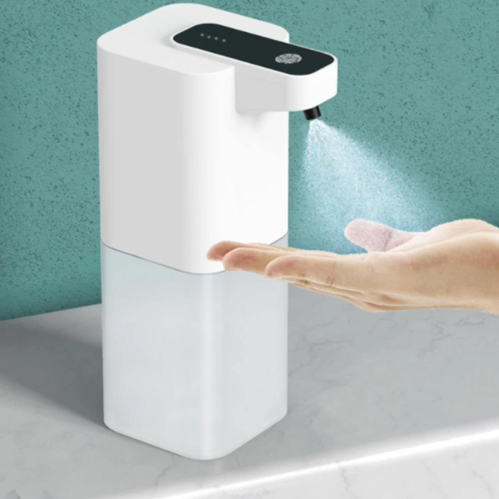 Automatic Soap Dispenser – Touchless USB Rechargeable Foaming Dispenser for Bathroom and Kitchen 17 kf Sbb46bdcd4f17472792f9445f643c1c92M
