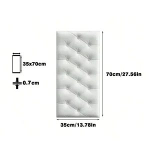 3D Wall Panels – Self-Adhesive Foam Wallpaper for Kids Room & Living Room 8 3D Wall Panels – Self-Adhesive Foam Wallpaper for Kids Room & Living Room - Image 3