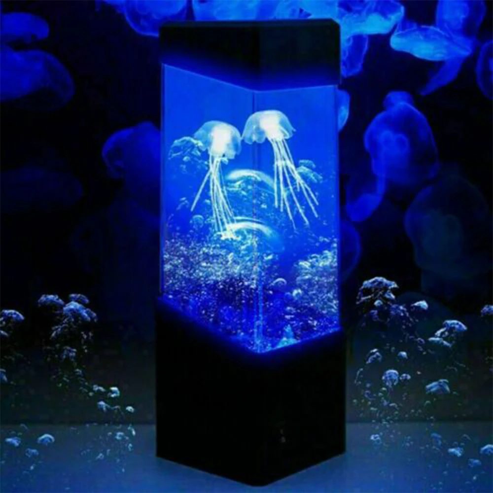 Jellyfish Night Light – LED Color Changing Lamp with Floating Jellyfish for Kids and Home Decor 23 kf S1de877b66acd44a5a07795cf0c634a3fg