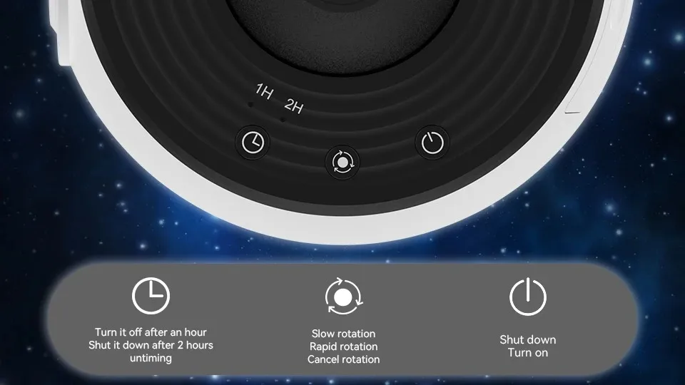 Star Projector Night Light – 13-in-1 Galaxy Lamp with Rotating Sky Projection for Kids & Bedroom Decor 22 kf S6c811c280644497da966692c7d91b7177