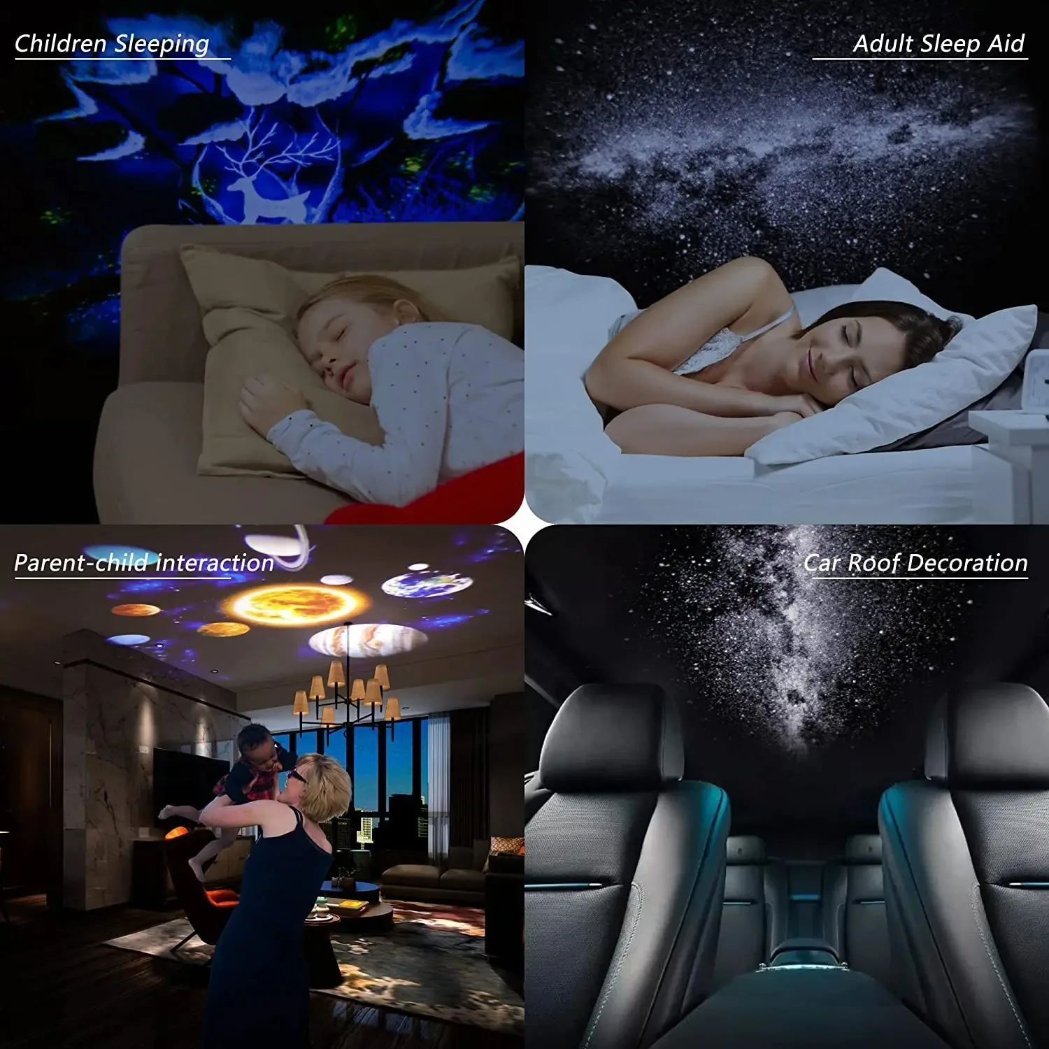 Star Projector Night Light – 13-in-1 Galaxy Lamp with Rotating Sky Projection for Kids & Bedroom Decor 24 kf Se6ccede2bb59436bbea19522a0aa0075d