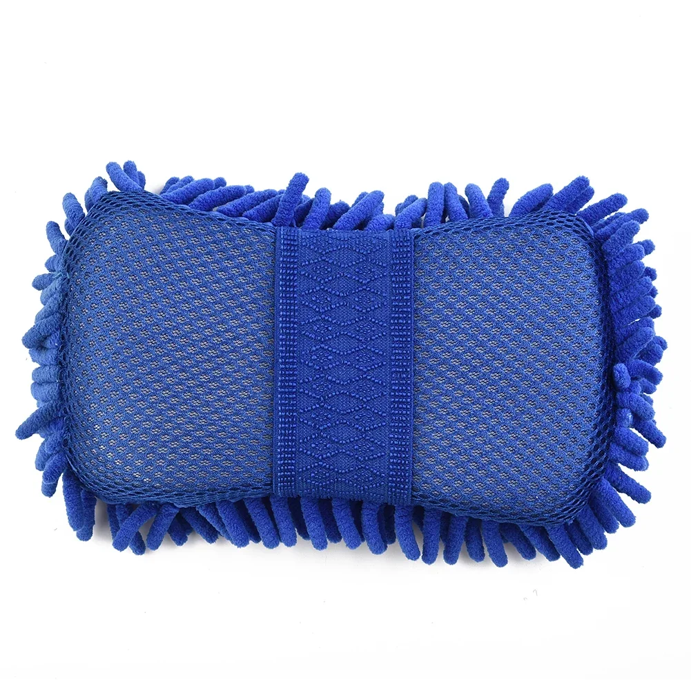 Microfiber Car Washing Brush – Chenille Sponge Pad for Scratch-Free Auto Cleaning 23 kf S115de28271a14c5c806cad8e2347fc41a