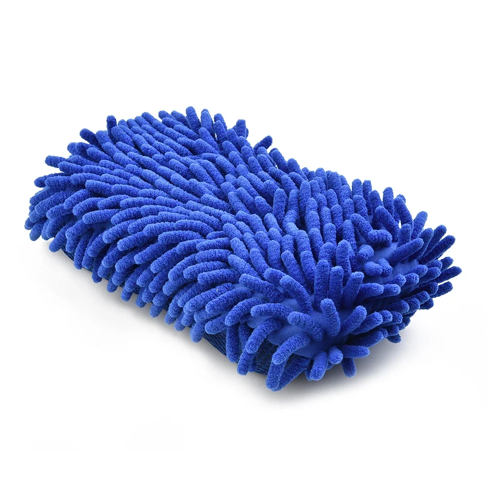 Microfiber Car Washing Brush – Chenille Sponge Pad for Scratch-Free Auto Cleaning 26 kf S3accff2c4e954b25a011c3143f79e067i