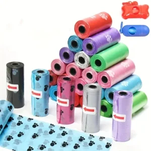 Dog Poop Bags – Refill Rolls for Outdoor Pet Waste Cleanup (15 Bags per Roll) - Image 7