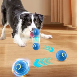 Interactive Dog Ball – Automatic Bouncing and Vibrating Toy for Energetic Puppies - Image 4