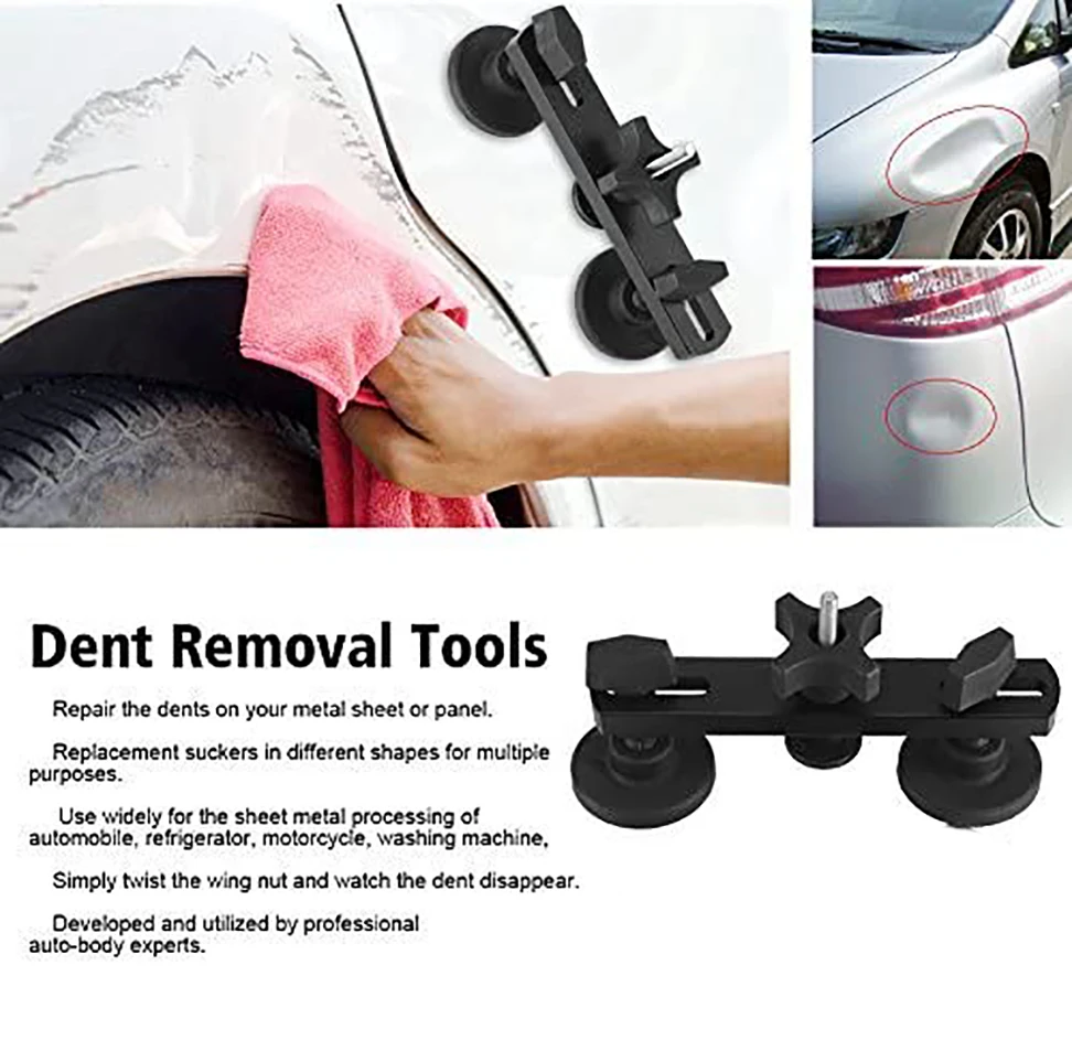 Dent Puller – Paintless Car Dent Removal Tool Kit with Glue Gun & Tabs for Auto Body Repair 19 kf S5517261e1eba4295b21603584ee24326c