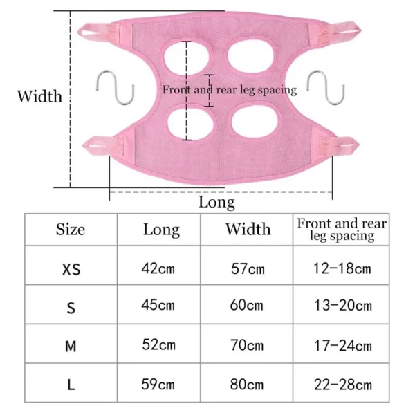 Cat Grooming Hammock for Nail Trimming and Restraint – Anti-Scratch Pet Grooming Tool for Cats and Puppies 1 kf S6bc57f4838a64b16a8e776ba46bddf9di