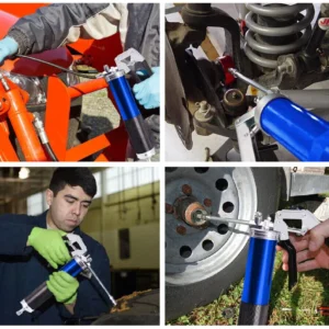 Manual Grease Gun Kit – 7000PSI Heavy Duty Pistol Grip Lubrication Tool with 400CC Capacity - Image 5