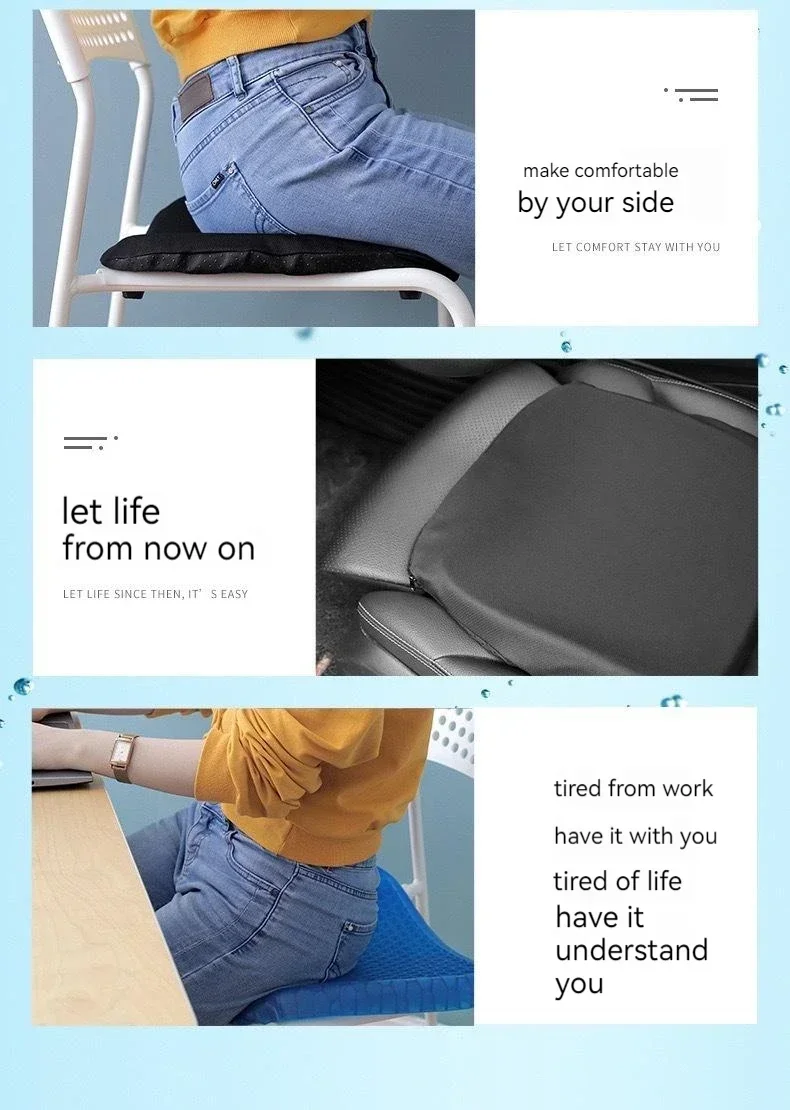 Cooling Seat Cushion – Gel Car Chair Pad for Breathable Comfort in Office, Home, or Vehicle 14 kf Sb1c2fb166f9b4f7da9edcb711300e3b8m