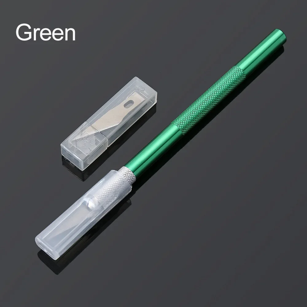 Craft Knife with Metal Handle – Precision Cutter with 6 Blades for DIY, Phone Repair, and PCB Projects 24 kf Sc879c45b751244c9b870575e0e78d050z