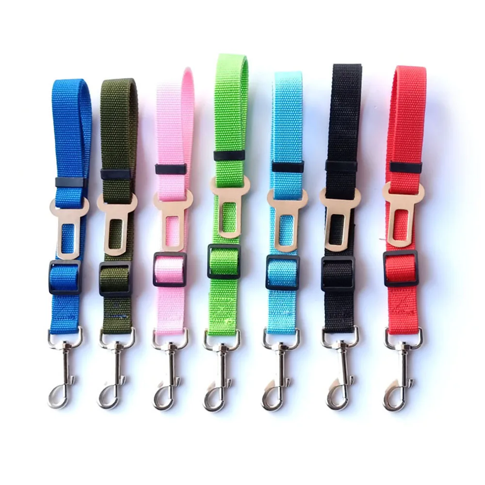Dog Seat Belt – Reflective Nylon Adjustable Harness for Safe Pet Travel 36 kf Se65d14e50641482abfe357f12a43bc78X