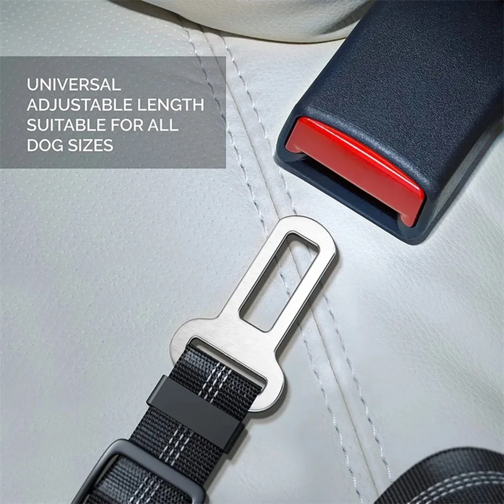 Dog Seat Belt – Reflective Nylon Adjustable Harness for Safe Pet Travel 20 kf Sec9d1bb0eeae4a7c99cc75851dac8bb0R