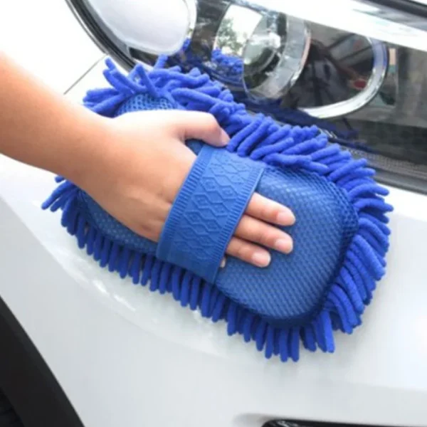 Microfiber Car Washing Brush – Chenille Sponge Pad for Scratch-Free Auto Cleaning 1 kf Sf12dd8b1a7694d5b978611ed3c8427eaX