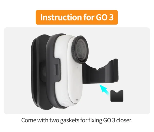 Action Camera Mount Quick Release Hat Clip for Insta360 Go 3S Accessories 1 kf S0b1fb45133354ca6ad9d0f94d20e8988p