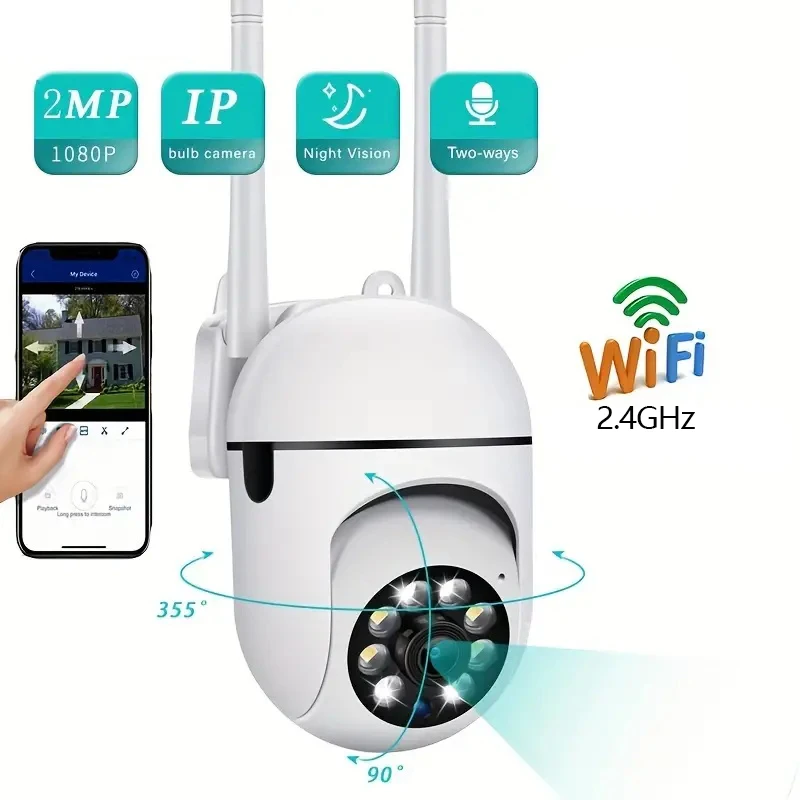 Security Camera Outdoor WiFi PTZ 1080P IP Surveillance Camera with 4X Zoom and Two-Way Audio 16 kf S147ac665371f439881acff9b3d0e91032