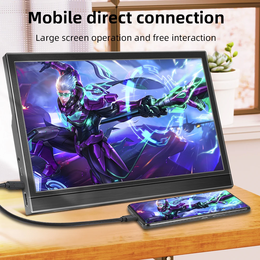 Travel Monitor 16/15.6/13.3/11.6 inch HD LCD Display USB-C HDMI Portable Screen for Laptop PC Switch Xbox PS4 21 kf S59e36f51293a4d949fae35f81f98e2c43