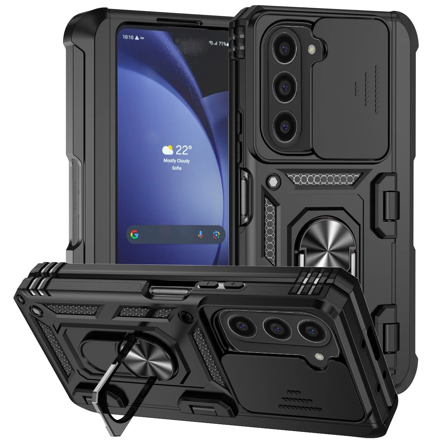 Samsung Galaxy Z Fold 6 Case with Slide Lens Cover – Shockproof Protective Camera Cover 13 kf S682f6ce7a14c411086d9fdcb04b6a349l