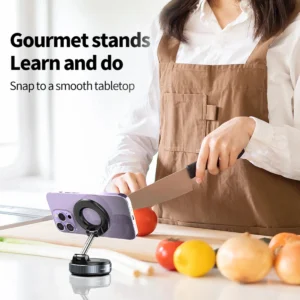 Magnetic Car Phone Holder 360° Rotation Vacuum Suction Mount Stand Universal Navigation Bracket 11 Magnetic Car Phone Holder 360° Rotation Vacuum Suction Mount Stand Universal Navigation Bracket - Image 6