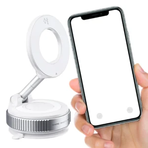 Magnetic Phone Mount – 360° Rotatable Vacuum Suction Holder for Car, Bike, Gym & Mirror Surfaces 12 Magnetic Phone Mount – 360° Rotatable Vacuum Suction Holder for Car, Bike, Gym & Mirror Surfaces - Image 6