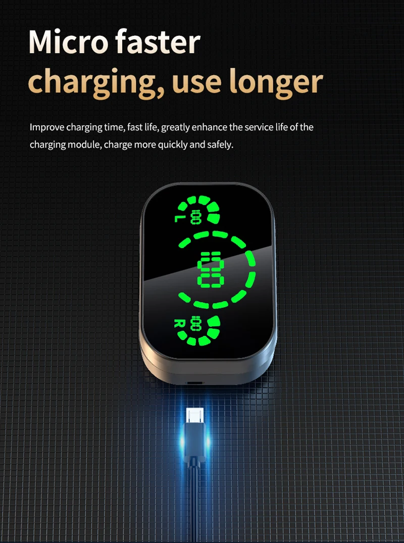 Wireless Headphones Bluetooth 5.3 HiFi Stereo Sport Earbuds with Mic and Charging Case 21 kf Sa3804b1fc10344848c47df40d3885305g