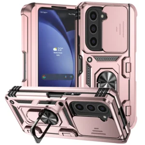 Samsung Galaxy Z Fold 6 Case with Slide Lens Cover – Shockproof Protective Camera Cover - Image 3