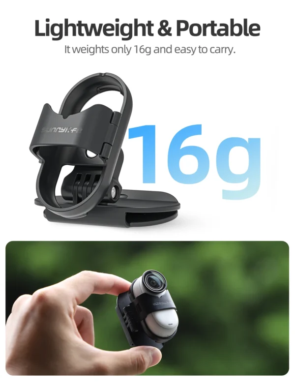 Action Camera Mount Quick Release Hat Clip for Insta360 Go 3S Accessories 5 kf Sdf015a3a36c44bf3b7715e0f3125ea624