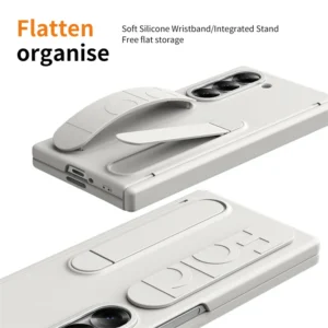 Samsung Galaxy Z Fold Case 7/6/5/4/3 with S Pen Slot, Hinge Protector & Screen Film - Image 4