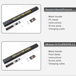 Neopixel Lightsaber RGB Smooth Swing Heavy Dueling Jedi Sword for Cosplay and Combat - Image 6