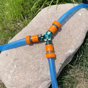 Hose Splitter 2 Way Y Connector – Heavy-Duty Garden Water Hose Adapter for Outdoor Faucet and Irrigation - Image 5