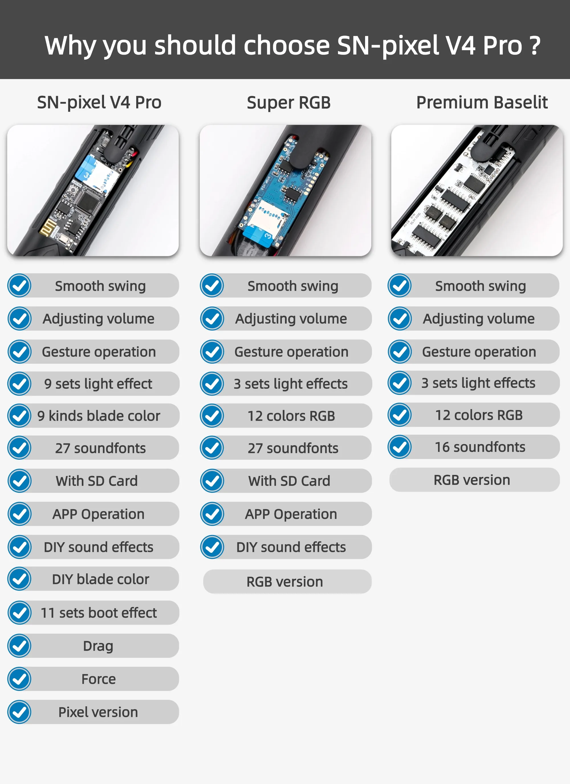 Neopixel Lightsaber RGB Smooth Swing Heavy Dueling Jedi Sword for Cosplay and Combat 21 kf S65e270a81b8e4674bd50be9934af5ec6X