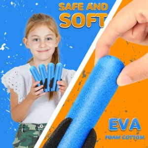 Foam Rocket Launcher – Outdoor Toy Set for Kids with 3 Soft Rockets - Image 4