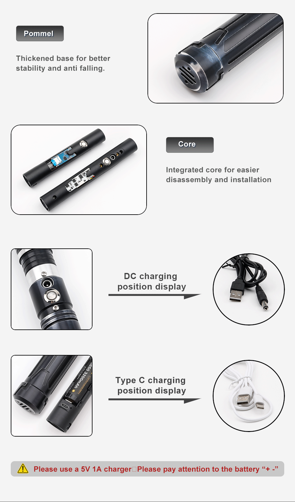 Neopixel Lightsaber RGB Smooth Swing Heavy Dueling Jedi Sword for Cosplay and Combat 23 kf Sbad040391dc440088123c6f3074e73e56