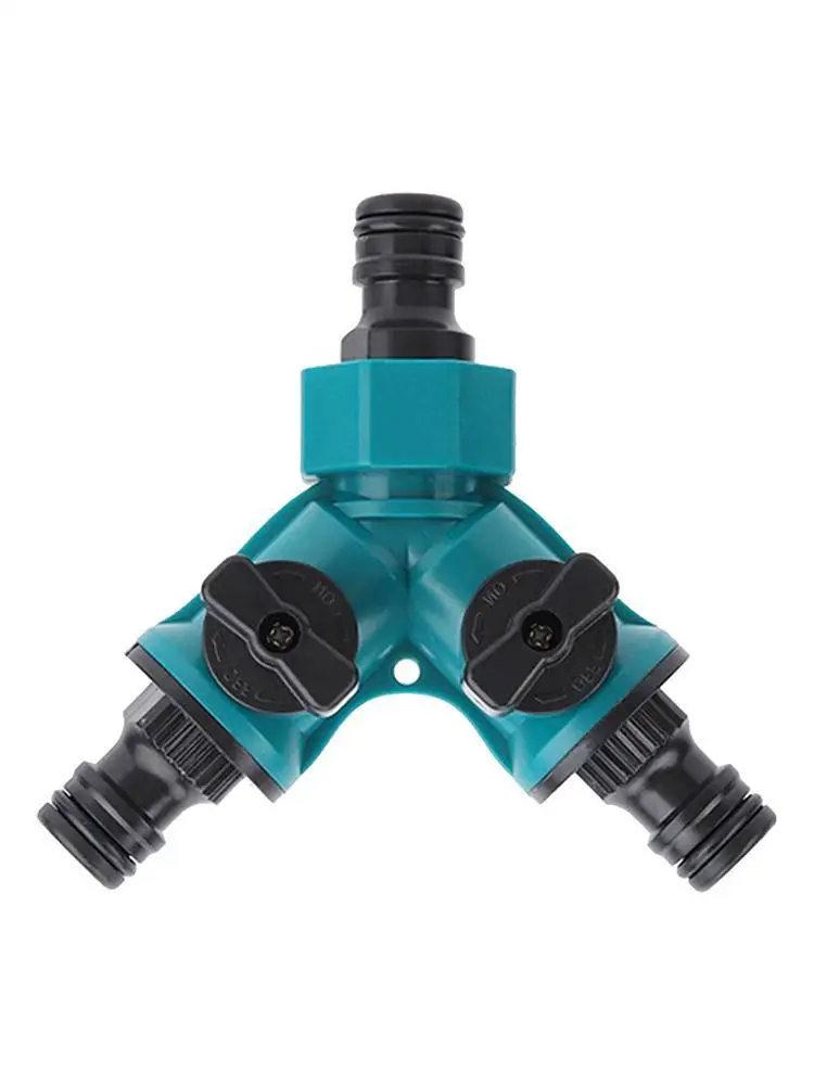 Hose Splitter 2 Way Y Connector – Heavy-Duty Garden Water Hose Adapter for Outdoor Faucet and Irrigation 30 kf Sbc071d55e58d49ac80a4a5ae6fe0aa66n