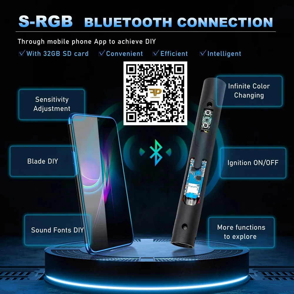 Neopixel Lightsaber RGB Smooth Swing Heavy Dueling Jedi Sword for Cosplay and Combat 15 kf Sc49c1d0e432c42a2a4a6fc12f045567aU