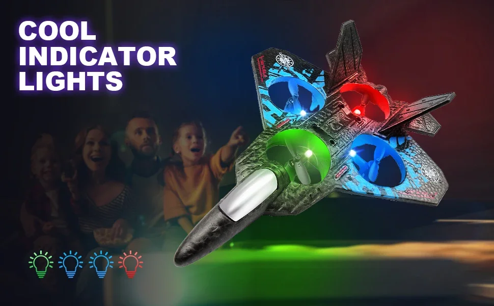 RC Plane – High-Performance EPP Foam Glider with Lights for Kids and Beginners 25 kf Se23cbe3f0529423eb4b233862f1314940